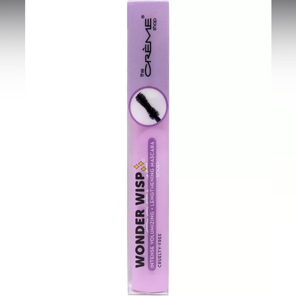 The Crème Shop Wonder Wisp Intense Volumizing + Lengthening Mascara Black